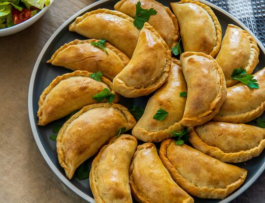 Traditional cocarrois in Palma, Majorca, Spain