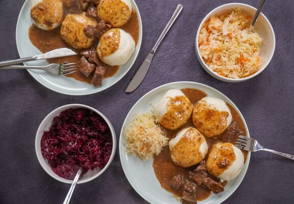 Goulash in Budapest, Hungary