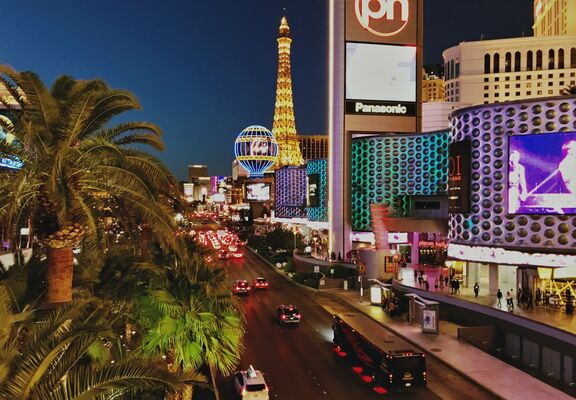 Las Vegas Strip at night