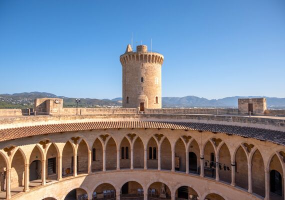 Bellver Castle, Palma, Majorca, Spain