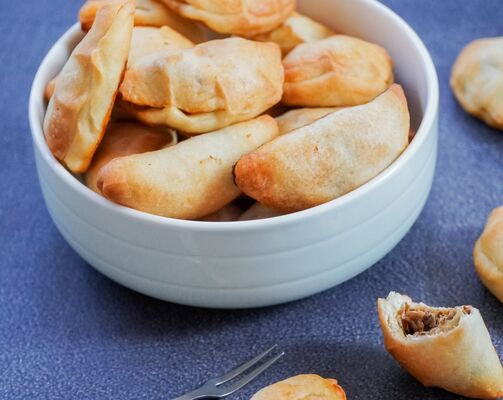 Pierogis, traditional Polish dumplings