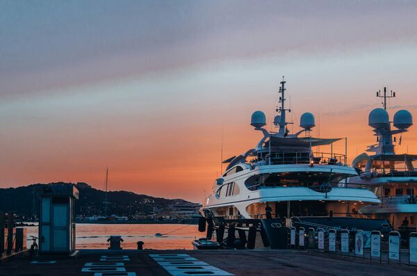 Sunset in Sardinia