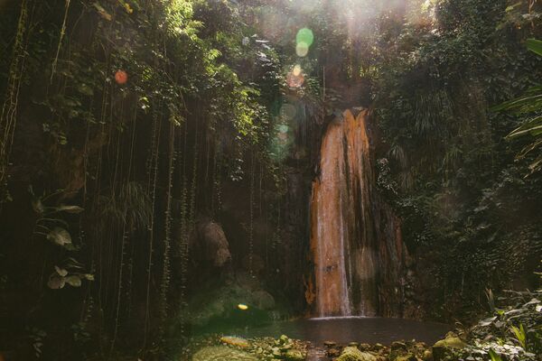 Diamond Falls Botanical Gardens, St Lucia, Caribbean