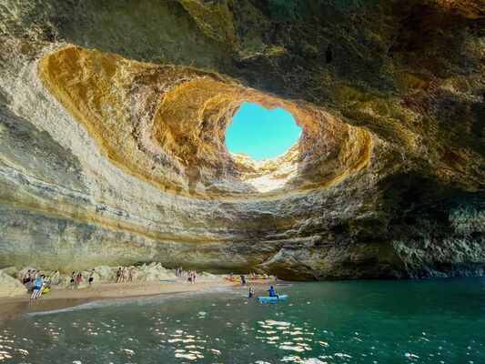 Benagil Cave, Albufeira, Portugal